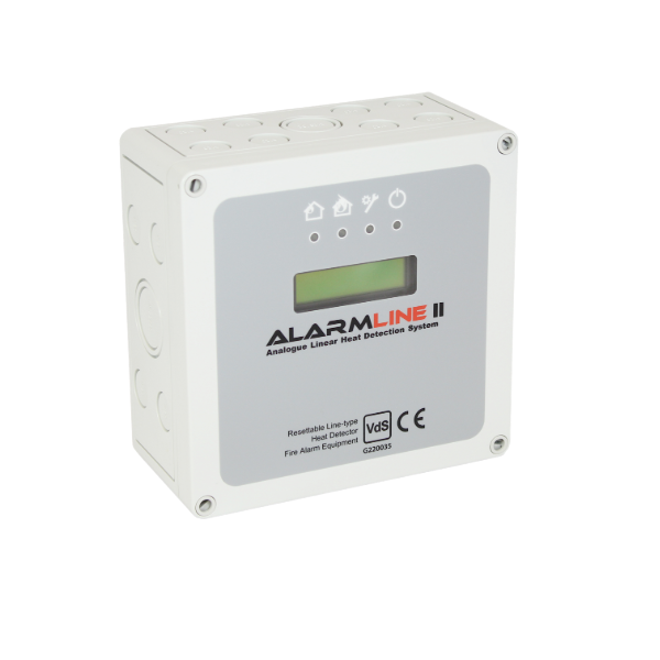 LWM-AlarmLine II Lineare Wärmemelder-Auswerteeinheit inkl. EOL