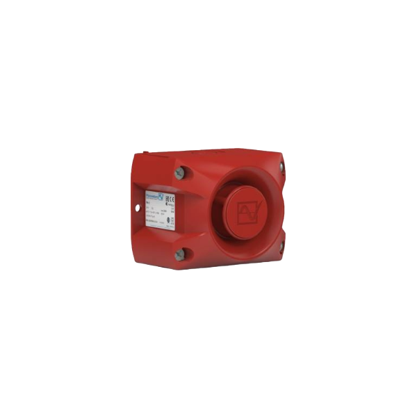 PATROL PA 1 Schallgeber, 10-57 V DC, rot