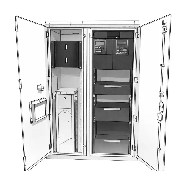 FZS-Anbaukorpus Einbauwanne universal