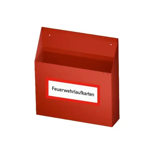 [20024] FLKD-A3 Feuerwehr-Laufkartendepot oben offen
