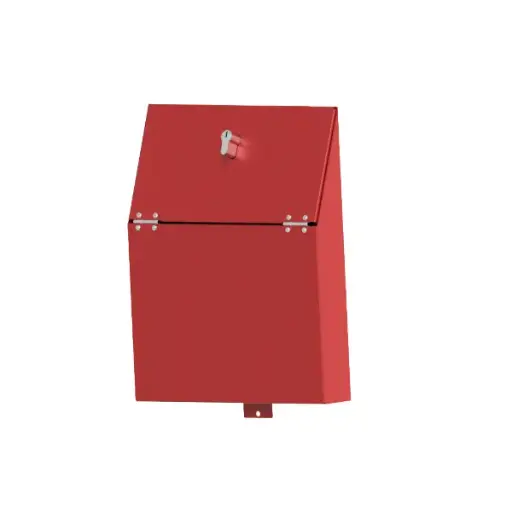 [20012] FLKD-A4 Feuerwehr-Laufkartendepot mit verschließbarem Deckel