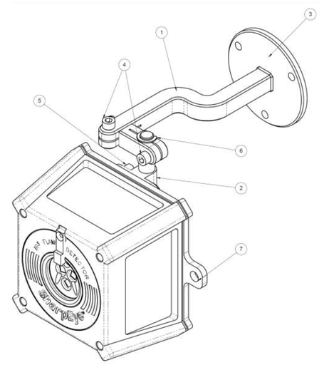 [11991] FM-MW-S 20/20 Montagewinkel Edelstahl