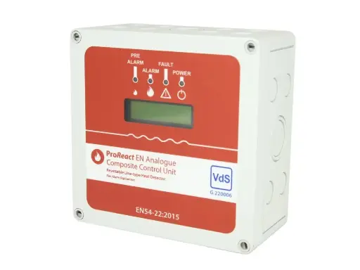 [13762] LWM-ProReact Lineare Wärmemelder-Auswerteeinheit